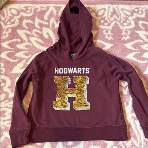 Harry Potter Howarts sequin flippy sweatshirt
